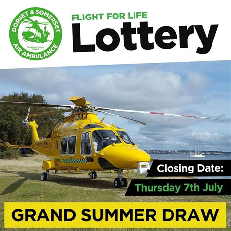 air ambulance lottery tickets.